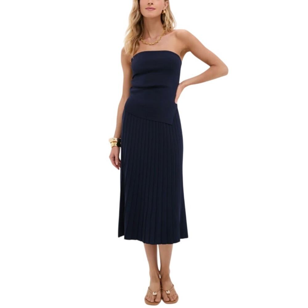 Hyacinth House Knit Hathaway Two Piece Skirt Set Blue S